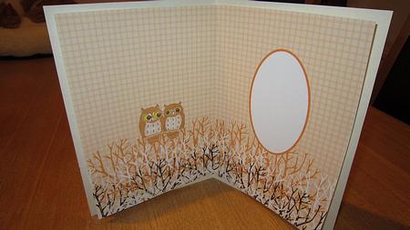 Owl Couple Insert by Kirsty Green