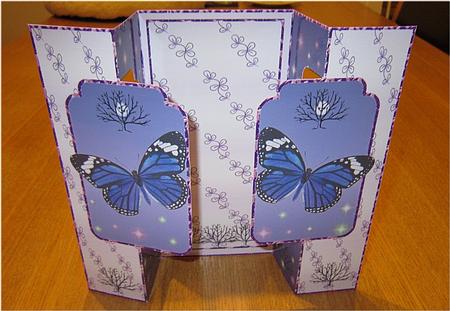 Butterfly Fold Back 3 by Kirsty Green
