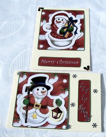 Snowman Toppers by Kris Smart