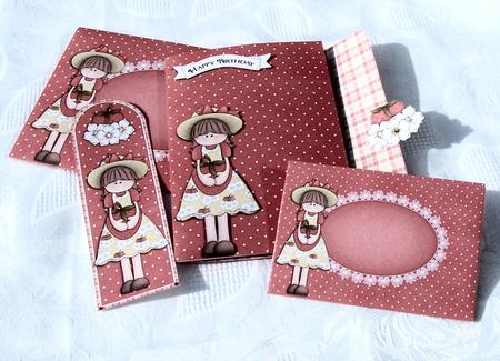 Strawberry Cutie - Portfolio Card Kit by Kris Smart
