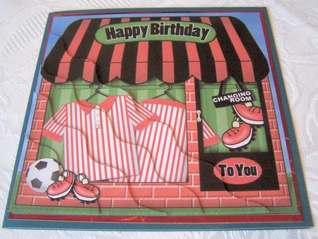 The Little Football Shoppe Wavy Corner Side Stacker Topper by Kris Smart