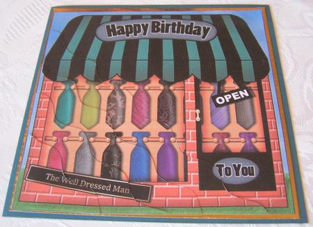 The Little Tie Shoppe Wavy Corner Side Stacker Topper by Kris Smart