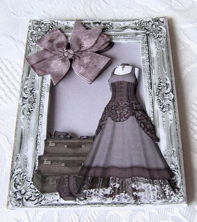 Inside Out Card Vintage Timeless for the Ladies by Kris Smart