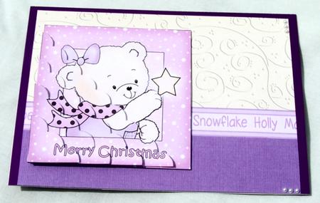 'linen Embossed' Festive Backing Paper Kit by Kris Smart
