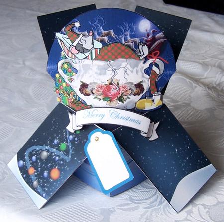 Twas the Night Before Christmas 3D Spring Popup Card Kit by Kris Smart