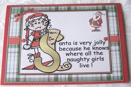 Crabby Cathy Knows Why Santa's Jolly by Kris Smart
