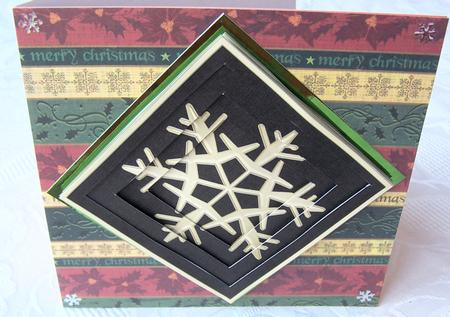 Christmas Snowflake Tunnel Topper by Kris Smart