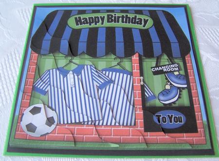 The Little Football Shoppe Wavy Corner Side Stacker Topper by Kris Smart
