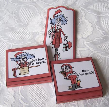Stella and Gus Post It Note Covers by Kris Smart