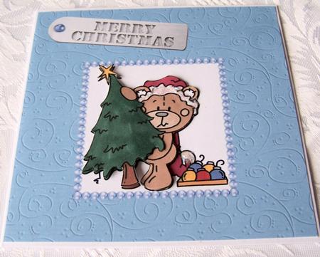 Metallic Christmas Tags Digital Embellishments by Kris Smart