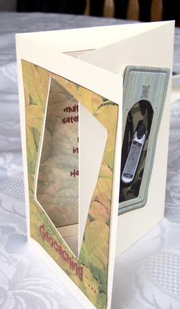 Geocaching Definition Quick Card with Insert Panel by Kris Smart