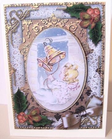 Bell Angel Holly A4 Picture Sheet by Kris Smart