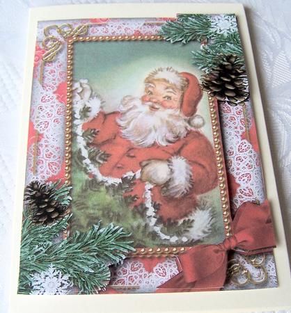 Santa Snow A4 Picture Sheet by Kris Smart