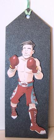 Boxer Dude Decoupage Sheet by Kris Smart