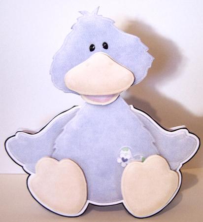 Daffy Duck Over the Edge Card by Kris Smart