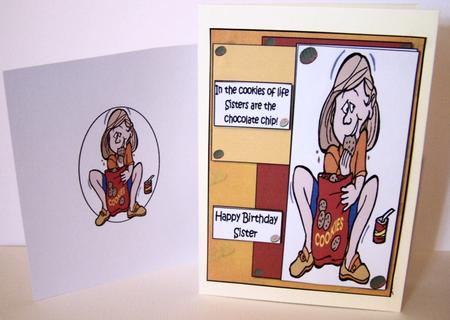 Sisters and Cookies Insert by Kris Smart