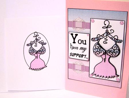 You Have My Support Decoupage by Kris Smart