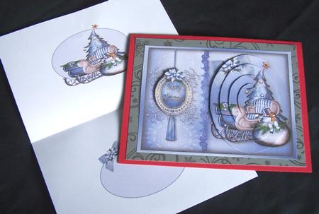 It's Santa's Sleigh Insert by Kris Smart