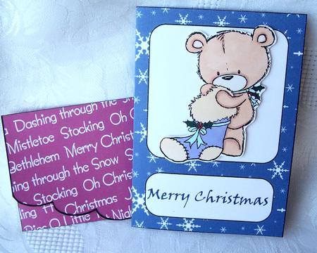Festive Snowflakes & Text in Joy Colours by Kris Smart