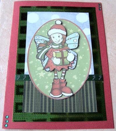 Poppy Pixie_christmas Card Kit by Kris Smart