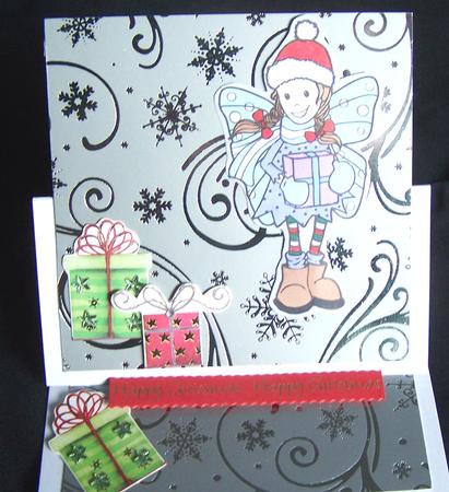 Poppy the Pixie_christmas Stamp Sheet by Kris Smart