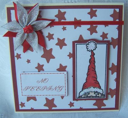 Stars in Red Background Paper by Kris Smart