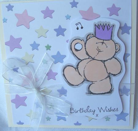 Candy Stars Background Paper by Kris Smart