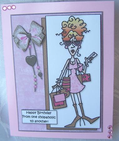 Rita Shopaholic Birthday by Kris Smart