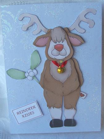 Reindeer Suit Doodles by Kris Smart