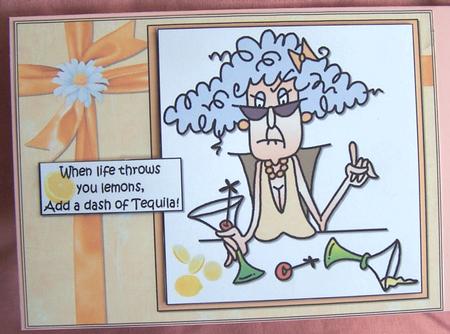 Stella When Life Throws You Lemons Quick Card by Kris Smart