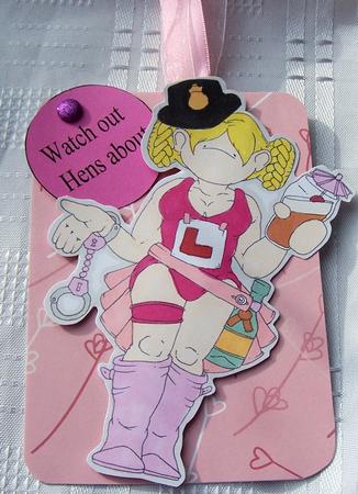 Hen Night Doodles Digital Stamp by Kris Smart