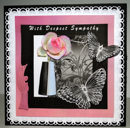 With Deepest Sympathy 2 - Decoupage by Kristina Norbat