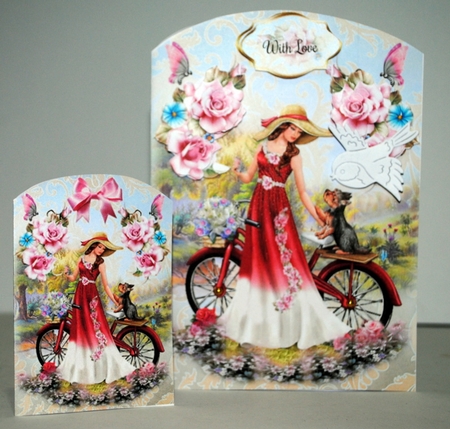 Summer Bicycle 5x7 Mini Page Kit by Kristina Norbat