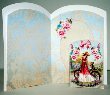 Summer Bicycle 5x7 Mini Page Kit by Kristina Norbat