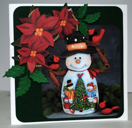 CU Poinsettias & Pearls Vignette by Kristina Norbat