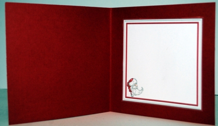 RED & WHITE CHRISTMAS 7.5 Decoupage & Inserts Bumper Kit by Kristina Norbat