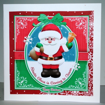 Santa Claus Is Coming To Town Mini Kit by Kristina Norbat