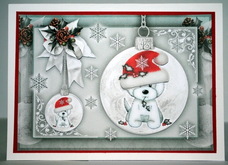 Santa Paws Silver A5 Mini Kit by Kristina Norbat