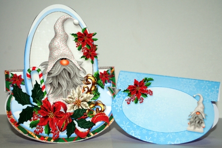Xmas Gnome Wobble Card-4 by Kristina Norbat
