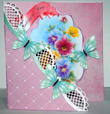 With Love - Wave Card  by Kristina Norbat