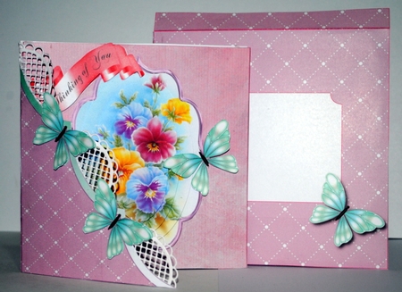 With Love - Wave Card  by Kristina Norbat