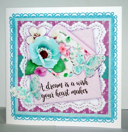 Envelop Pretty Flowers Mini Kit by Kristina Norbat