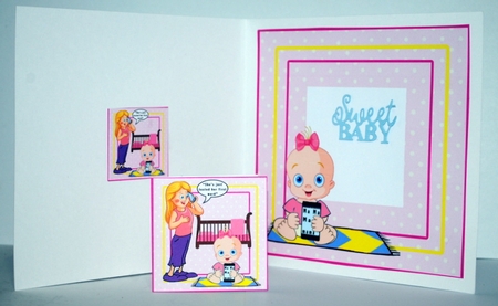 She Has Just Texted Her First Word - Insert by Kristina Norbat