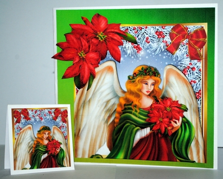 Beautiful Angel 8x8 by Kristina Norbat