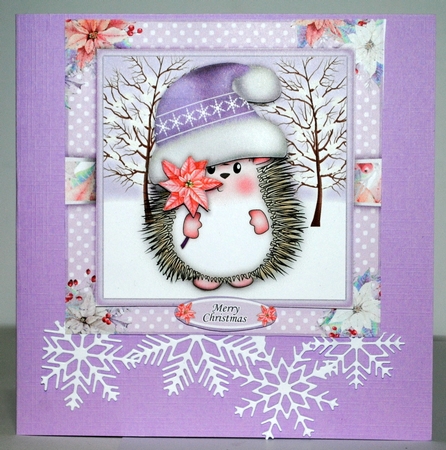 Poinsettia Hedgy 3 Mini Kit by Kristina Norbat