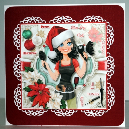 Hope Your Christmas is as Great as your Hair! by Kristina Norbat