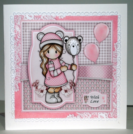 Teddy Balloon Mini Kit With Age Tags 2 to 6 yrs by Kristina Norbat