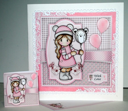 Teddy Balloon Mini Kit With Age Tags 2 to 6 yrs by Kristina Norbat