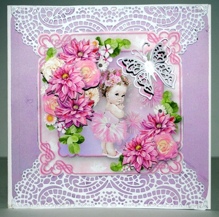 Little Dancer - Shaped Corners Card Mini Kit by Kristina Norbat