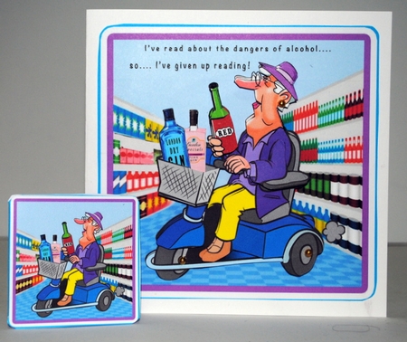 Humorous Bumper Kit 2 sheets & Inserts - Decoupage by Kristina Norbat